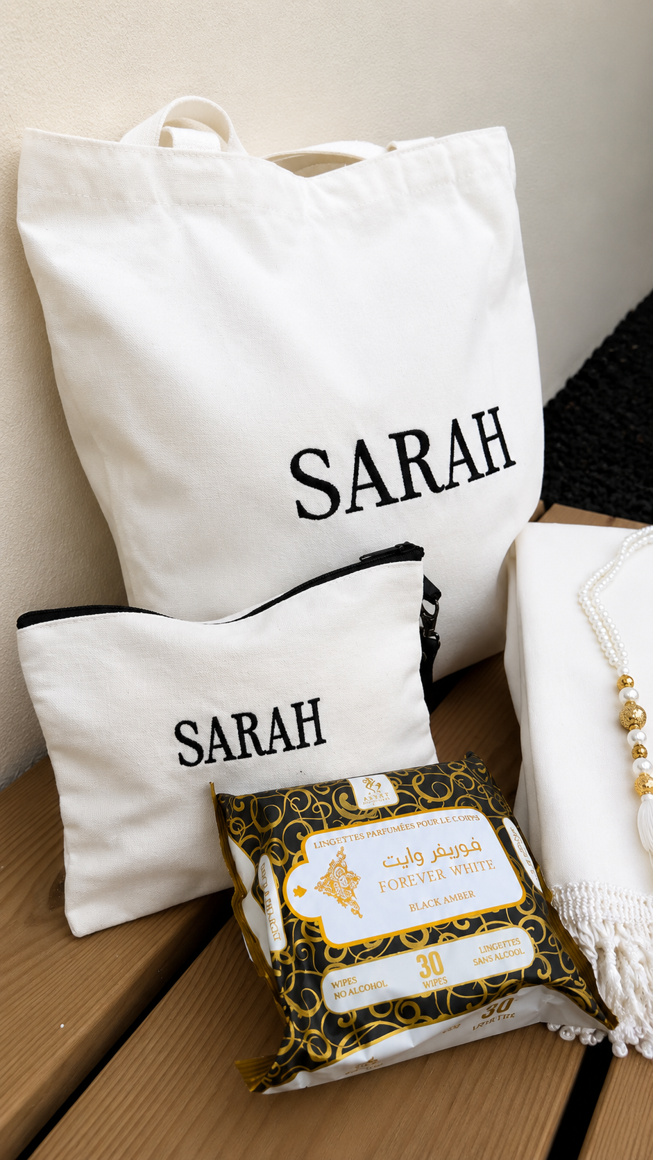 Coffret prière Tot bag blanc