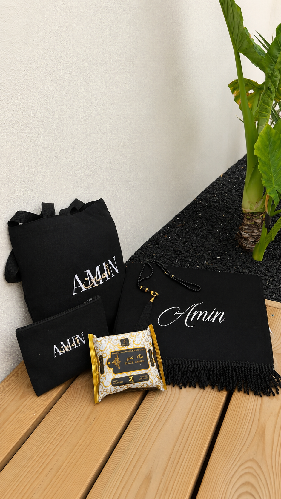 Coffret de prière Tot bag noir