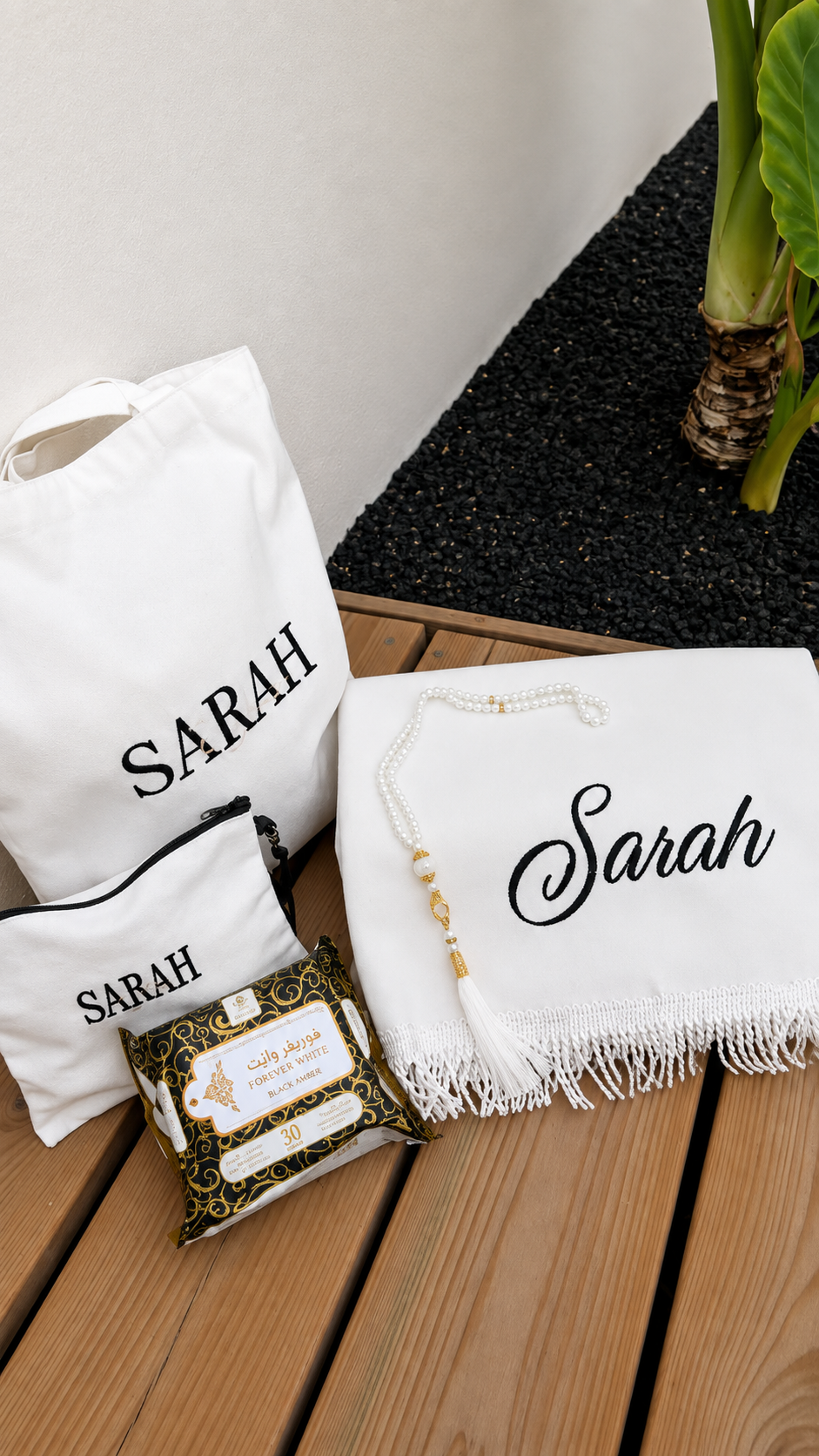 Coffret prière Tot bag blanc