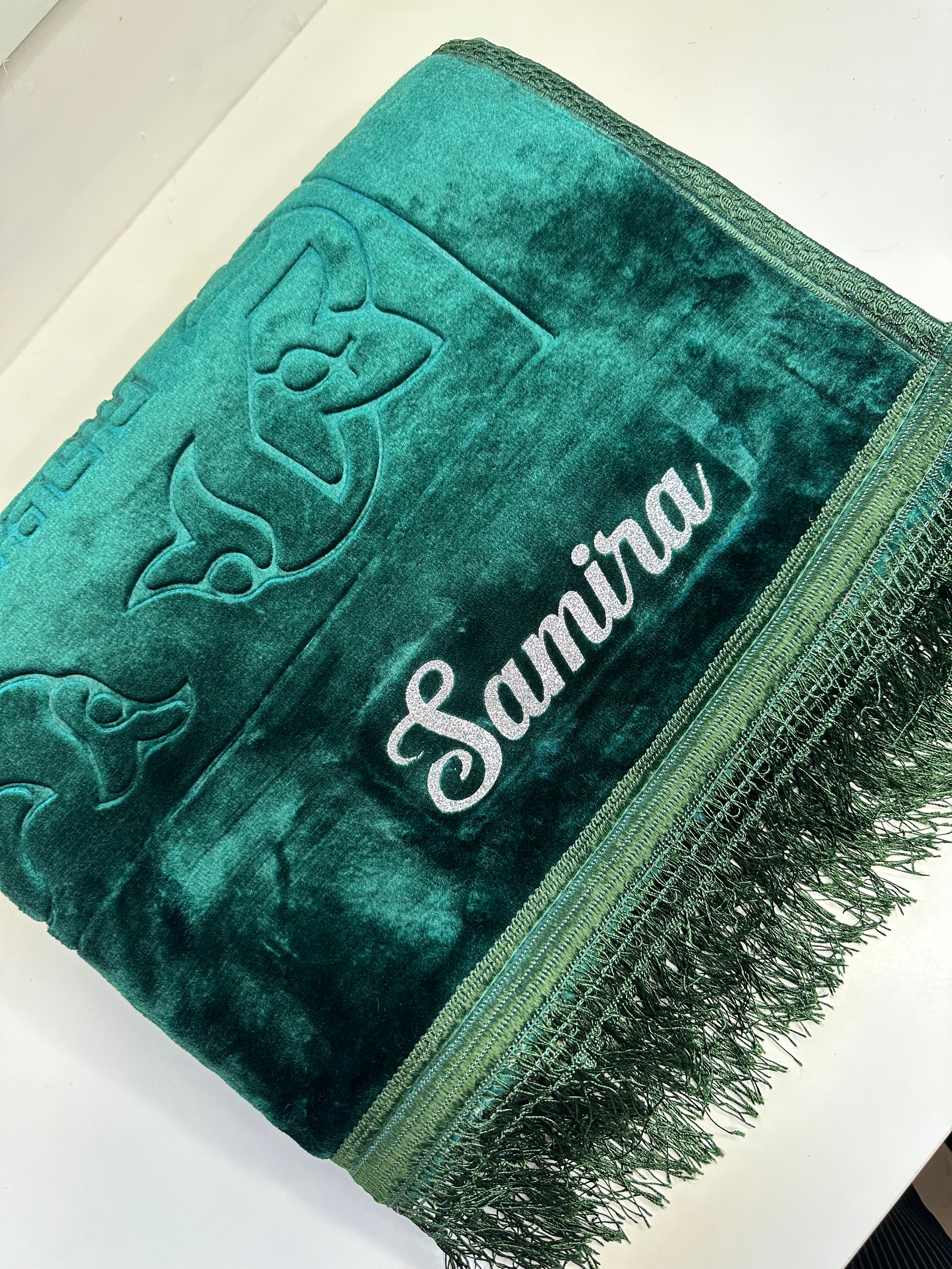 Tapis vert personnalisé