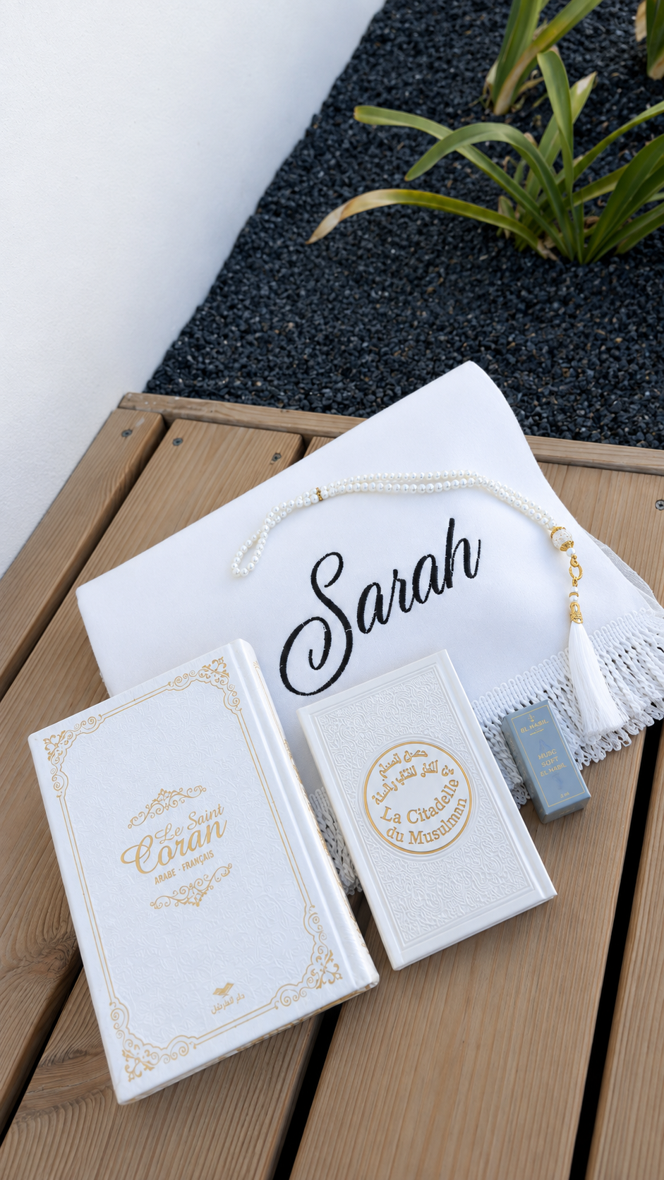 Coffret de prière deluxe blanc
