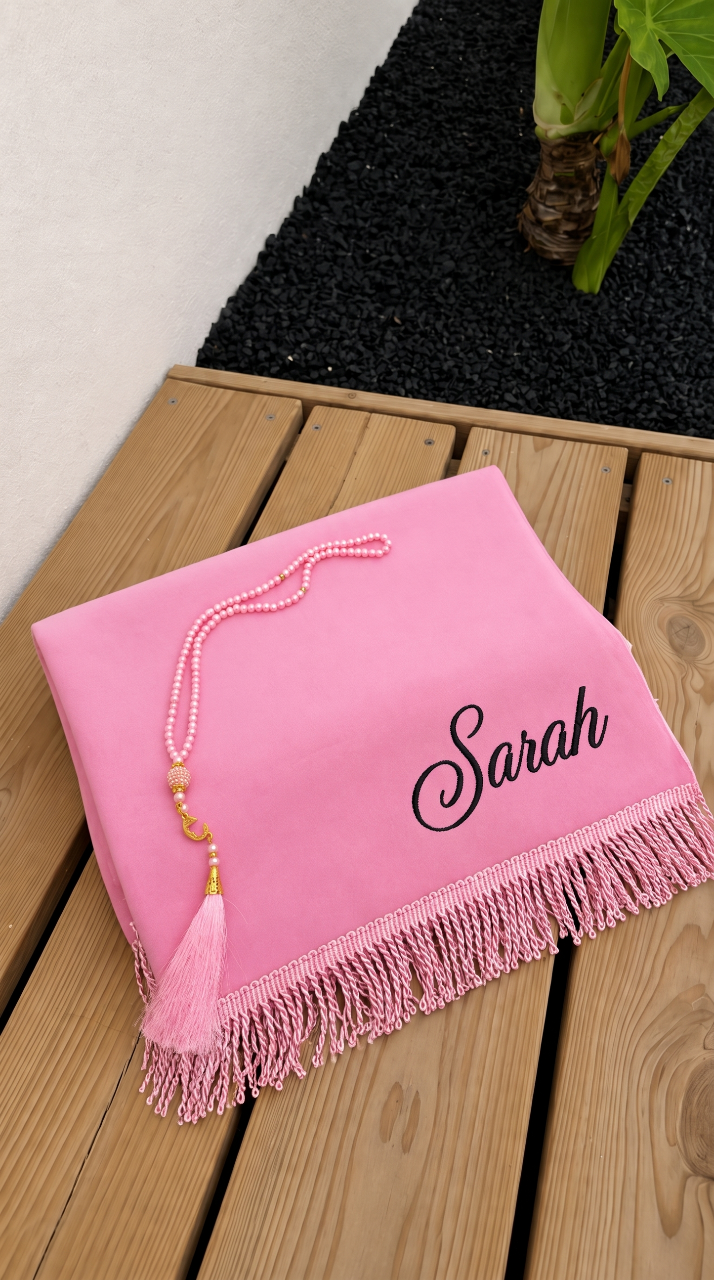 Coffret de prière mini rose