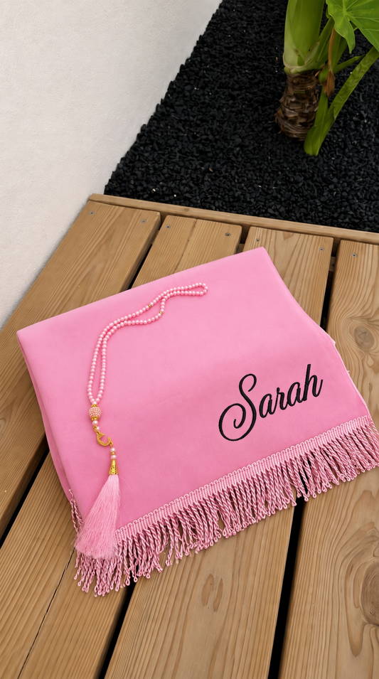 Coffret de prière mini rose
