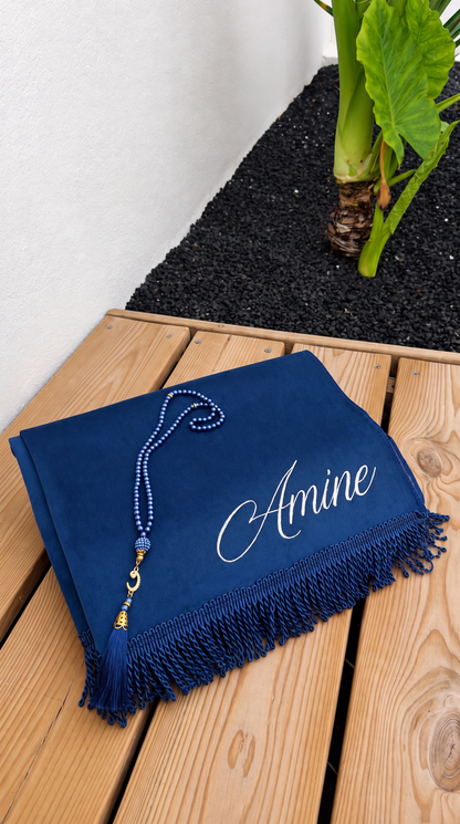 Coffret de prière mini bleu