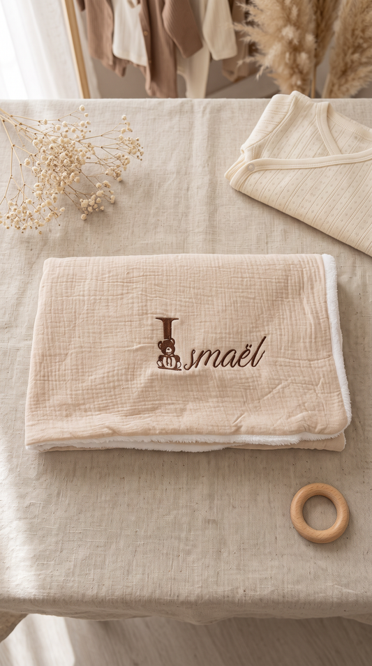 Couverture beige
